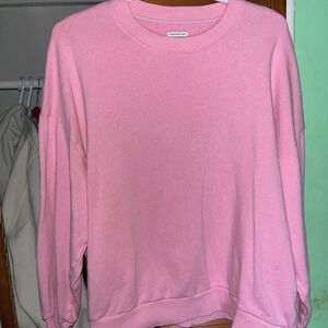 American Eagle soft pink crewneck🩷